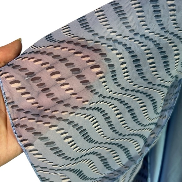 Jonathan Martin sheer lined flare skirt,LARGE, waist 16”
Boho,coastal , summer - Picture 14 of 14